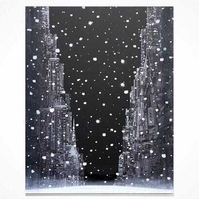 Mass IV - Interval - a Paint Artowrk by Pico Okada